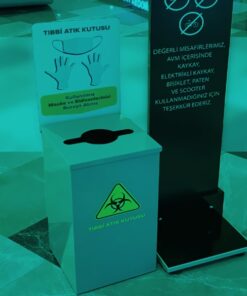 ELDİVEN MASKE ATIK KUTUSU